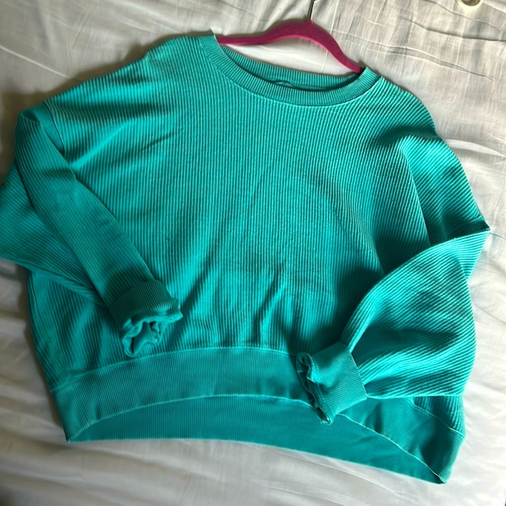 Blue/Teal Aerie Crewneck